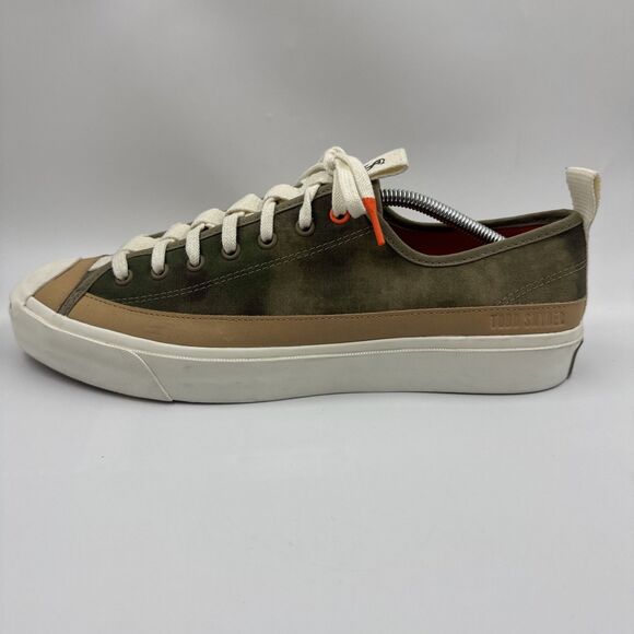 Converse Jack Purcell x Todd Snyder Shoe Men's size 12 Rebel Prep Green 173058C - Picture 10 of 16